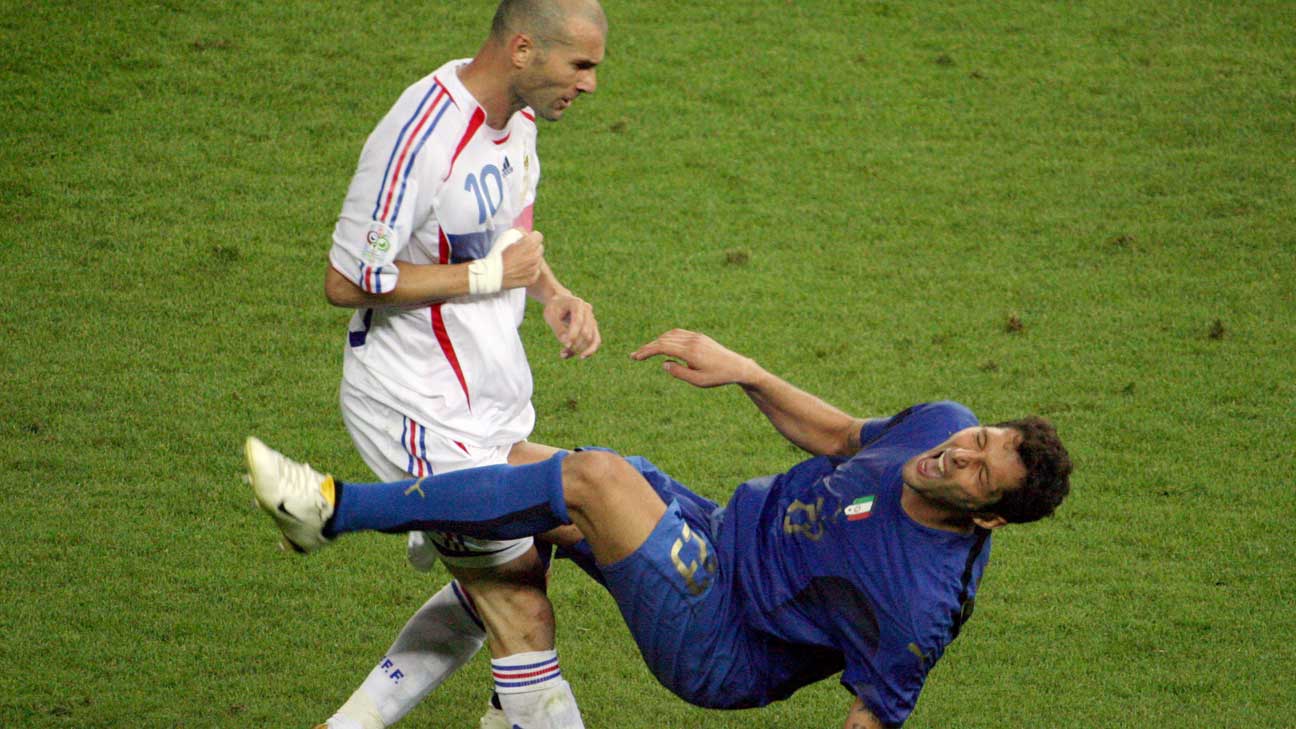Se cumplen 10 años de cabezazo de Zidane a Materazzi - ESPN